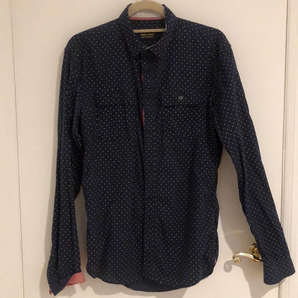 Zara casual dress shirt size Medium